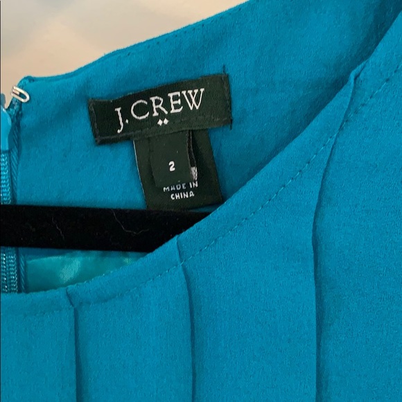Pretty & Professional Blue J. Crew Dress Size 2 - Picture 2 of 4